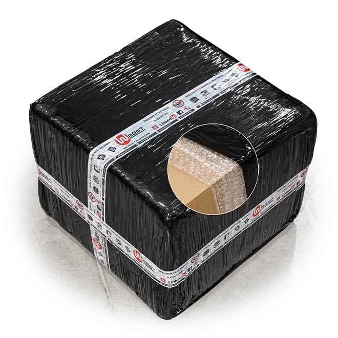 Protective cover for increased safety and durability of the shipment 3 in 1