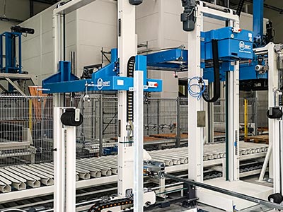 Installation and service of automatic strapping and packaging machines
