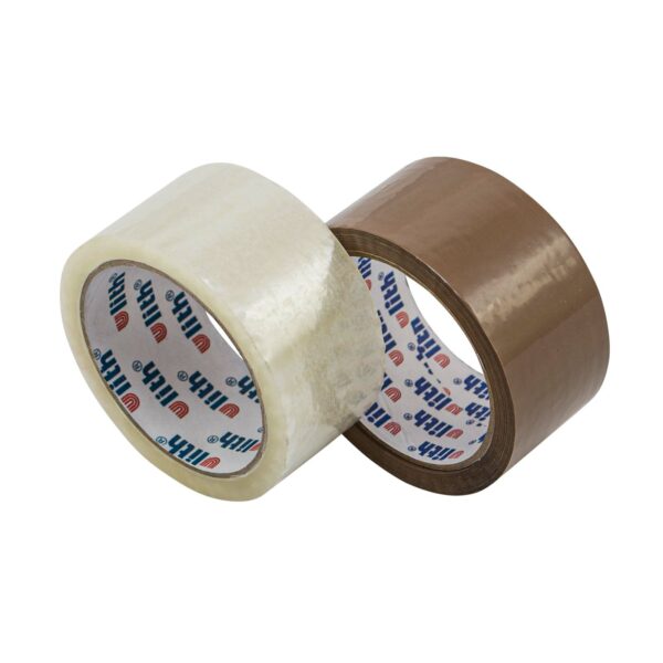 Adhesive tape with a width of 48 mm and a length of 66 m, acrylic / hot-melt / solvent adhesive